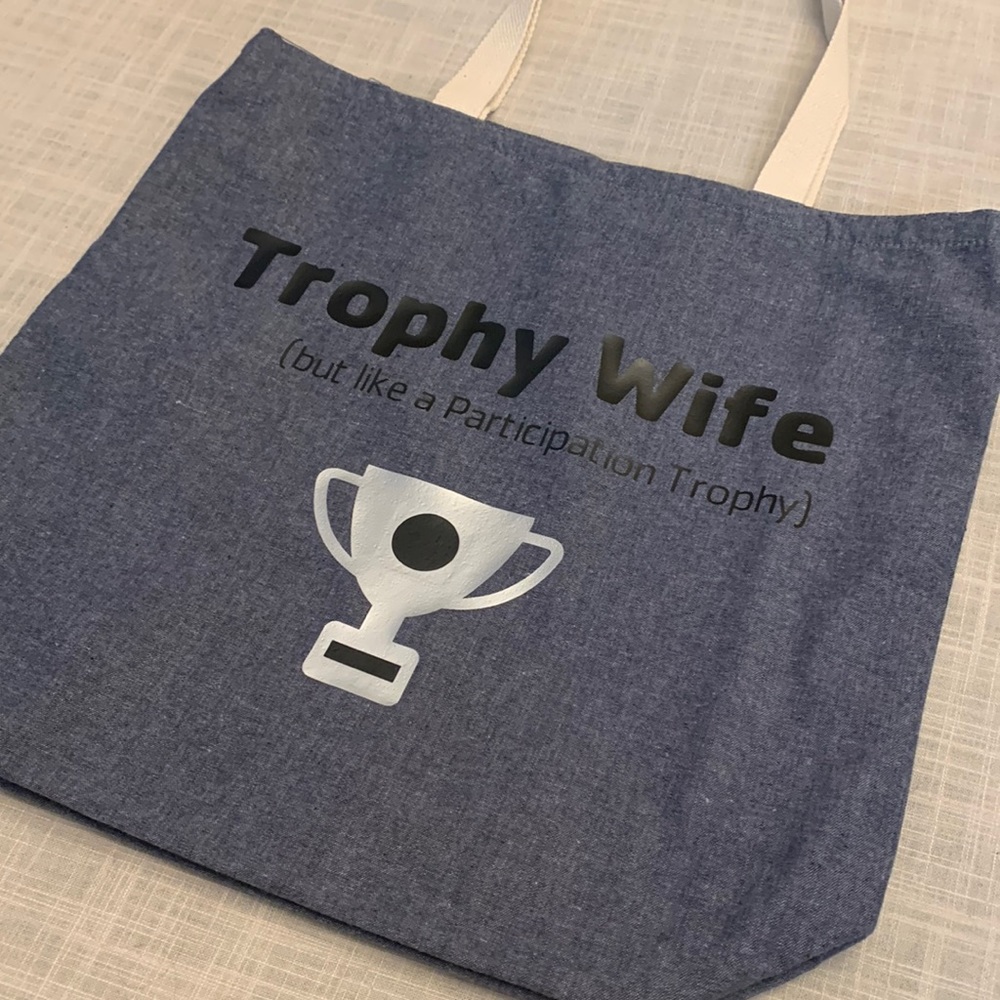 NWT lined tote bag
